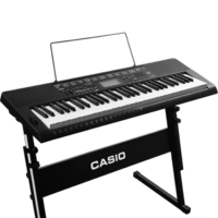 CASIO卡西欧CTK-3500 成人61键 初学者入门电子键盘乐器 电子琴+琴架+琴罩+键盘贴+教材