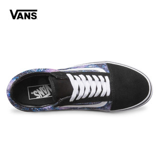 Vans范斯 经典系列 Old Skool板鞋运动鞋 黑色/彩色 38