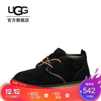 1212预售:UGG 秋季男士单鞋休闲时刻系列休闲鞋 1016680 BLK 42