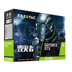 索泰1660Super 6G毁灭者HA显卡 索泰1660S 1660显卡