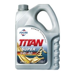 FUCHS 福斯 泰坦全系列 全合成机油 5W-40 4L API SN级