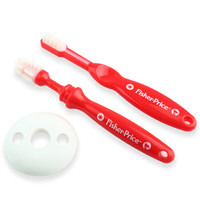 费雪（Fisher-Price） 婴幼儿 训练牙刷 乳牙刷套装 1套入