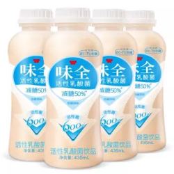 味全 活性乳酸菌低糖原味 435ml*4