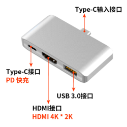 IVR Switch便携底座 Type-C扩展坞