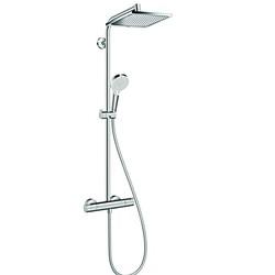  Hansgrohe 汉斯格雅 Crometta E 240淋浴花洒套装 