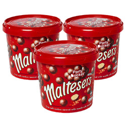 Maltesers 麦提莎 麦丽素进口巧克力 465g*3桶