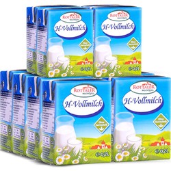 Rottaler奥德乐欧洲原装进口全脂高钙纯牛奶200MLx24盒 成人儿童