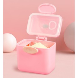 TOTKOKO 当果果 婴儿便携式奶粉盒 带勺子