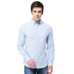 GANT/甘特 男士简约休闲纯色长袖衬衫 300012