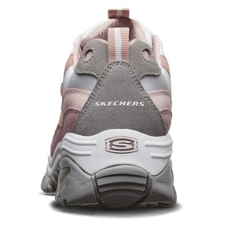 SKECHERS 斯凯奇 D'LITES系列 Energy 女士休闲运动鞋 13414/PKPR 粉红色/紫色 37