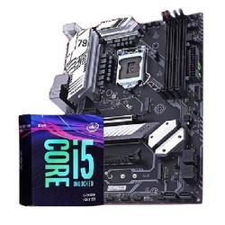 intel 英特尔 Core 酷睿 i5-9600KF 处理器   COLORFUL 七彩虹 CVN Z390 GAMING主板 套装