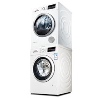 Bosch 博世 WAP282602W+WTW875601W 10+9公斤定制洗烘衣套装