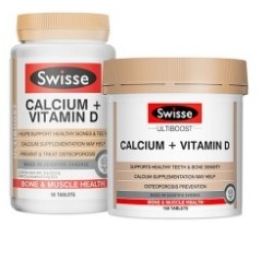 Swisse 瑞思 钙&+D片 150片+90片