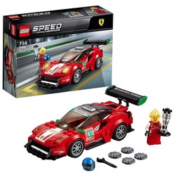 LEGO 乐高 Speed赛车系列 75886  法拉利 488 GT3 Scuderia Corsa车队