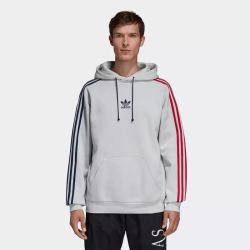 adidas Originals 3 STRIPE HOODY EC3673 男装连帽套头衫 *3件