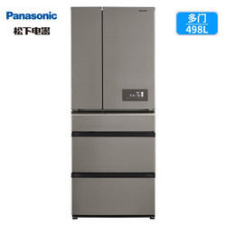 Panasonic 松下 NR-EE50TP1-S 多开门冰箱 (银色、498L、2级、变频)