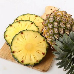 鑫果娃果业 云南香水菠萝 净果9斤