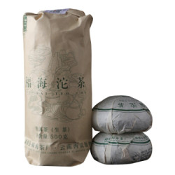 福海茶厂 普洱茶 勐海生沱茶 2019年青沱 500g *5件