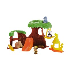 Fisher-Price 费雪 小探索家树屋 积木早教玩具
