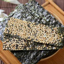 一片情 芝麻夹心海苔脆 125g