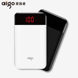 爱国者充电宝聚合物10000毫安小巧超薄便携迷你移动电源定做礼品定制logo刻字数显苹果快充 vivo华为1万mAh