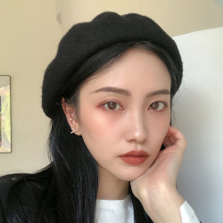 简晓简约几何交叉设计精致耳钉韩系甜美镶钻个性轻巧迷人耳环耳饰