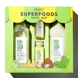 Briogeo Superfoods 天然洗护套装(洗发露369ml+护发素369ml+洗发露59ml+护发素59ml)