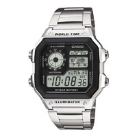 9日10点：CASIO 卡西欧 42.1毫米电子腕表 AE-1200WHD-1A