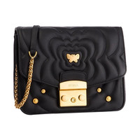 FURLA 芙拉 METROPOLIS REA系列 女士斜挎包 小号 黑色