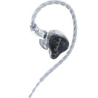 JadeAudio​ 翡声 EA3 入耳式挂耳式圈铁有线耳机 黑色