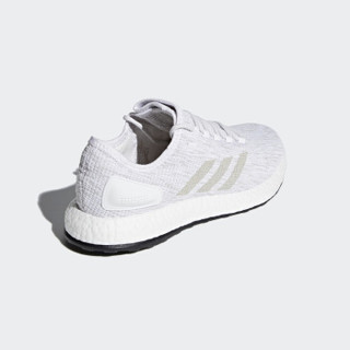 adidas 阿迪达斯 PureBOOST 2.0 男/女款跑鞋 (亮白/一度灰/晶白、40.5)