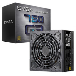 EVGA SuperNOVA G3电源 750W（80PLUS金牌/全模组/10年质保）