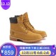  Timberland 添柏岚 10061 户外踢不烂男鞋防水经典黄靴Wide版　