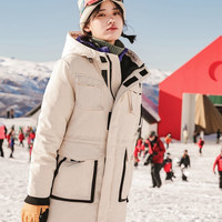 INMAN 茵曼 1884122329 女士加厚羽绒服