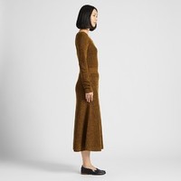 UNIQLO 优衣库 420989 女士羊毛混纺喇叭裙