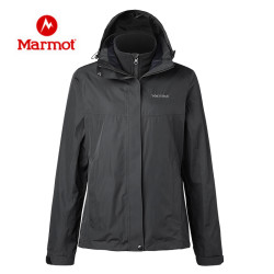 双12预售 0点预告价 :Marmot/土拨鼠新户外女士抓绒三合一冲锋衣 防泼水透气防风冲锋衣