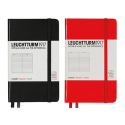 LEUCHTTURM1917灯塔 硬皮笔记本/记事本 A6口袋 185页