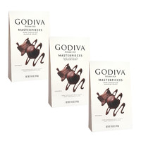 Godiva 歌帝梵 心形软心夹心丝滑黑巧克力 415g/袋 多规格可选 3袋