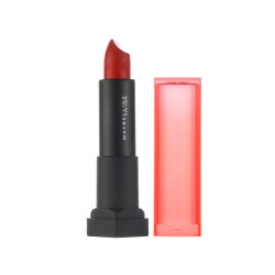 美宝莲(Maybelline)绝色持久唇膏绒情哑光系列01 R41M 3.9g 显色;润唇;