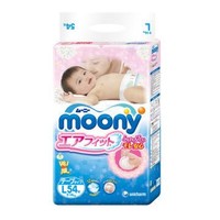 moony 尤妮佳 婴儿纸尿裤 L54片 4包装