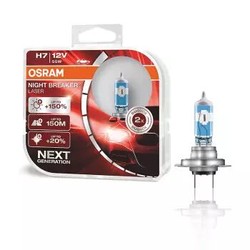 OSRAM 欧司朗 新一代激光夜行者 H7 12V 55W 2支装