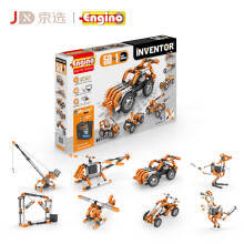 京东京选 | 欧洲进口 50合1电动拼装积木玩具 配电机 可拼50款造型