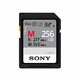 Sony 索尼 存储卡 UHS-II SD，CL10，U3，Max R260MB/s，W100MB/sSF-M256/T2 256GB