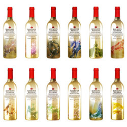 神山庄珠红葡萄酒750ml 澳洲原瓶进口 星座全