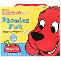 《大红狗克里弗套装系列6 CLIFFORD PHONICS FUN PACK 6》英文原版 套装12册+CD