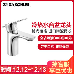 科勒龙头 面盆龙头 冷热水台盆洗脸盆龙头 利奥单把龙头K-72312T 16098