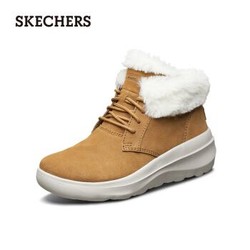 SKECHERS 斯凯奇 15541 女士加绒增高雪地靴