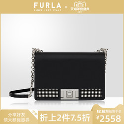 FURLA/芙拉MIMI 2019秋冬新品女士小号铆钉单肩斜挎包