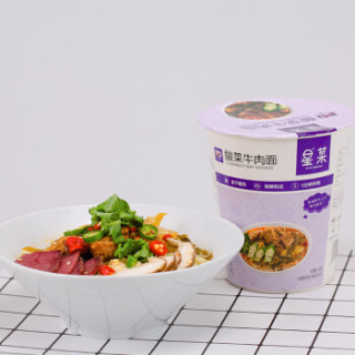 星菜fd冻干面酸菜牛肉面