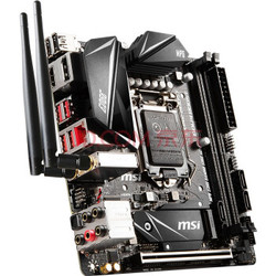 微星Z390I GAMING EDGE AC 刀锋板主板 +英特尔i5-9600KF盒装CPU套装